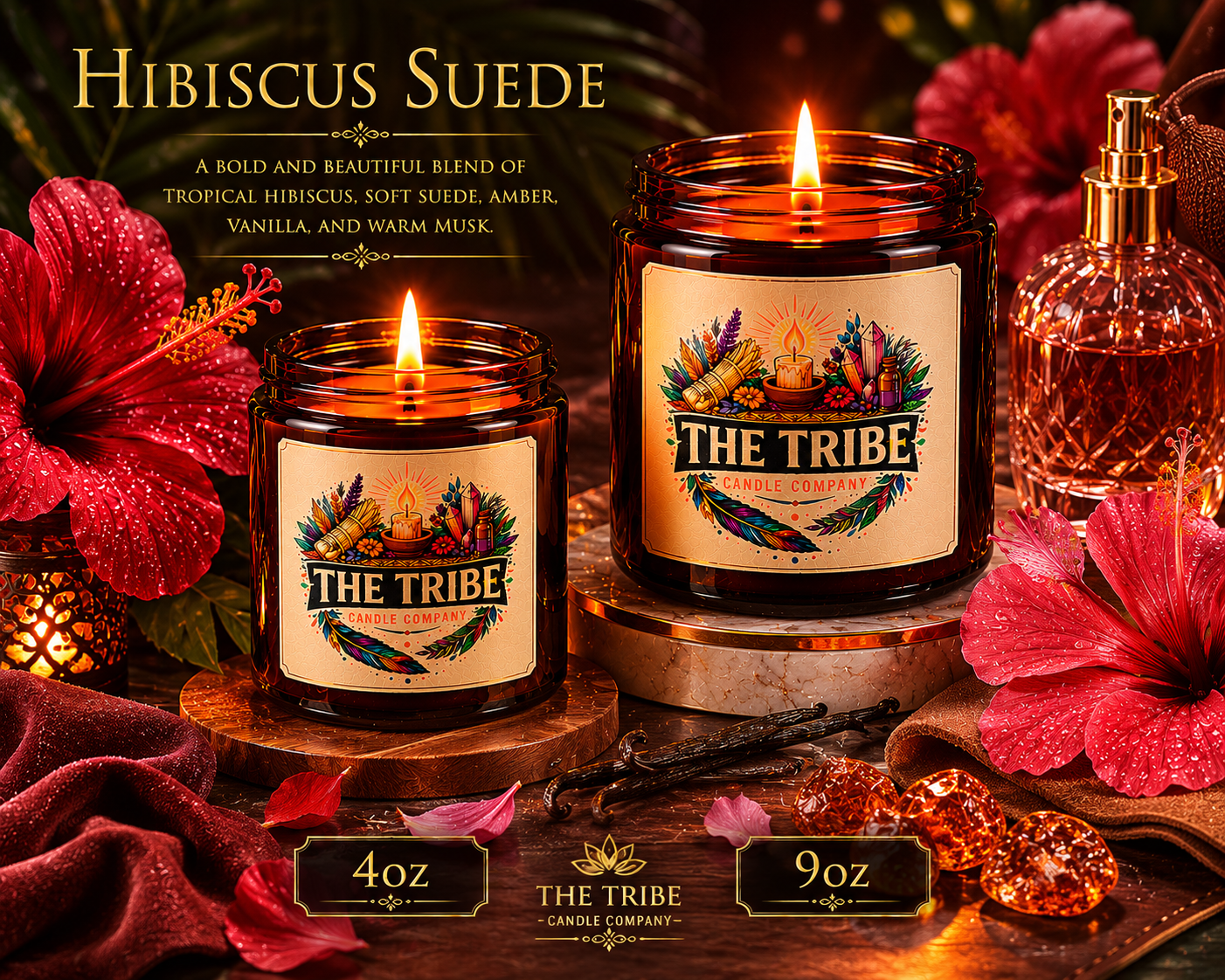 Hibiscus Suede
