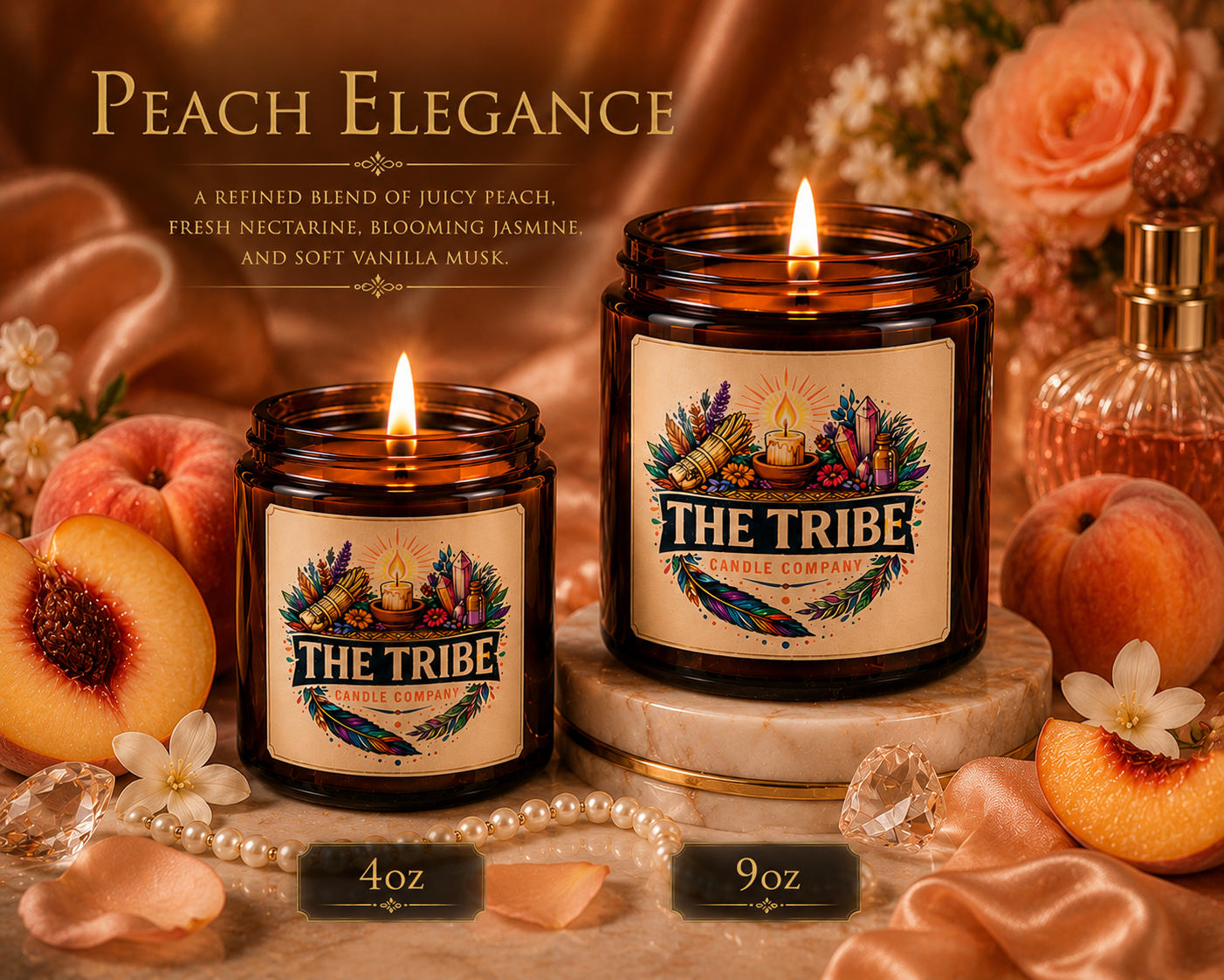 Peach Elegance